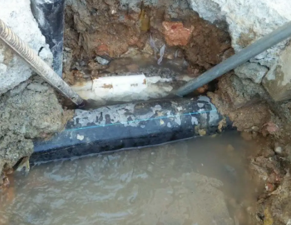 大新测漏水之水管漏水